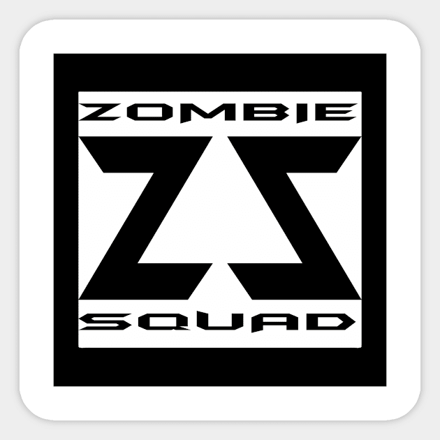 Zombie Squad ZS Rogue (Black) Sticker by Zombie Squad Clothing